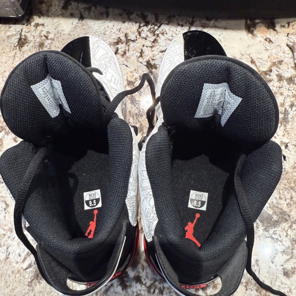 Air Jordan Dub Zero Fire Red Sz 9.5 311046-162 - Picture 8 of 9